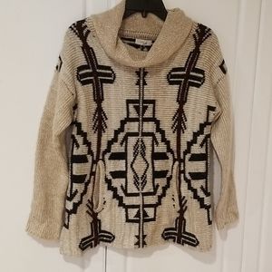 Freeway Anthrpologie Native Tribal Sweater Size Small Y2K